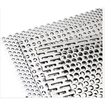 4mm 6mm 8mm 301 304 316l perforated  stainless steel sheet